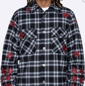 Black Star Flannel Shirt